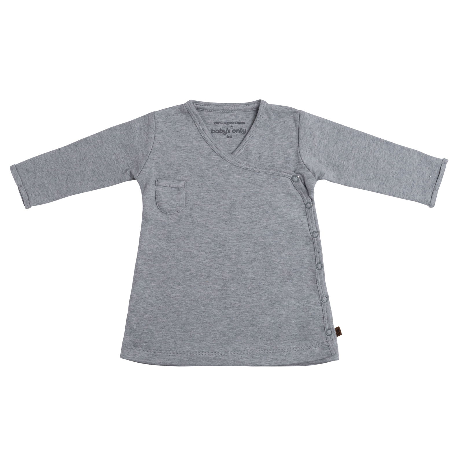 Nur Für Kurze Zeit Kleid Melange Grau - 68