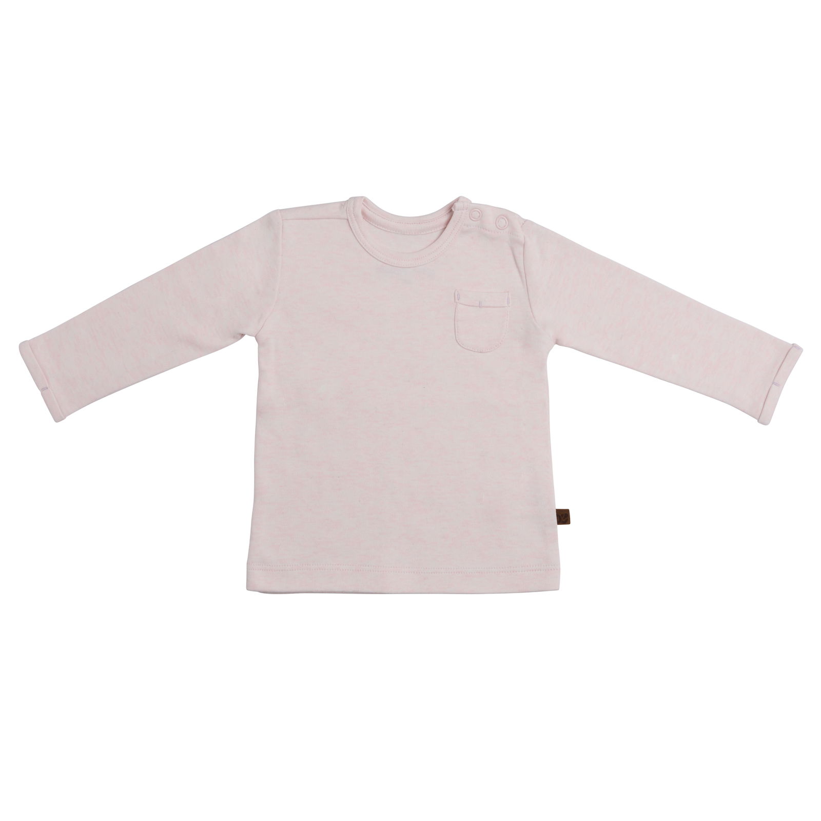 Abverkauf Baby Pullover Melange Klassisch Rosa - 50