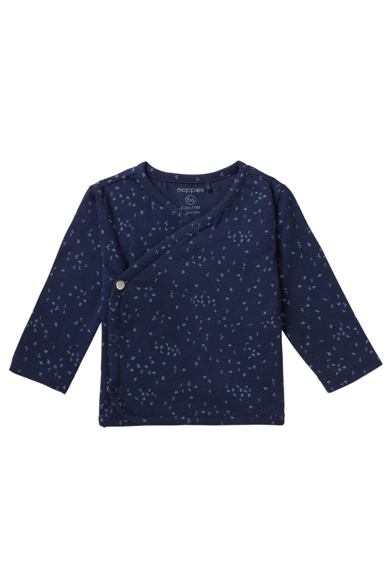 noppies-overslag-shirt-baby-lange-mouwen-nantes-black-iris-523696-159916 Versand Am Gleichen Tag Noppies Overslag Shirt Baby Langarm Nantes Schwarz Iris
