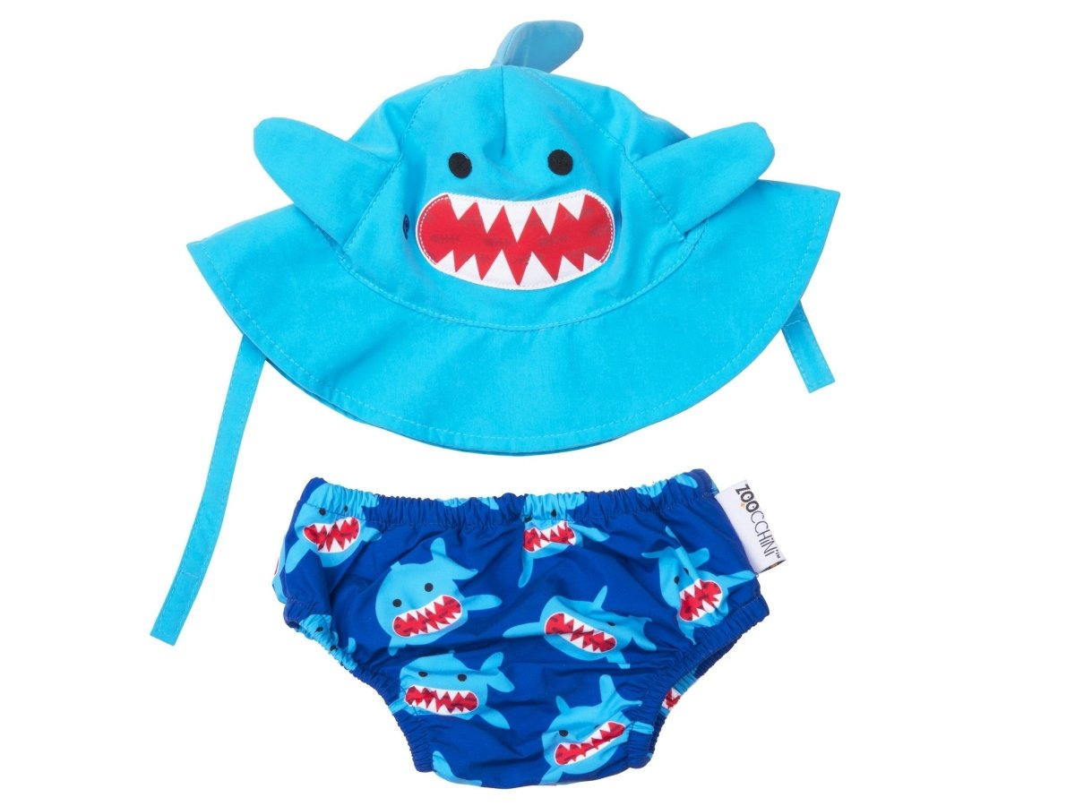 zoocchini-zwemluier-haai-set-401398-163285 Zoocchini Schwimmwindel Hai Set Preisreduziert