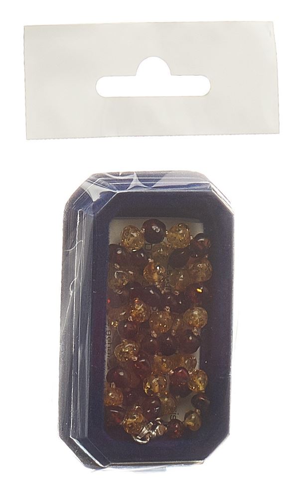 AMBERSTYLE Bernsteinkette cognac citrin 36cm mit Karabinerverschluss 1 Stk | Coop Vitality Apotheke Online Kaufen