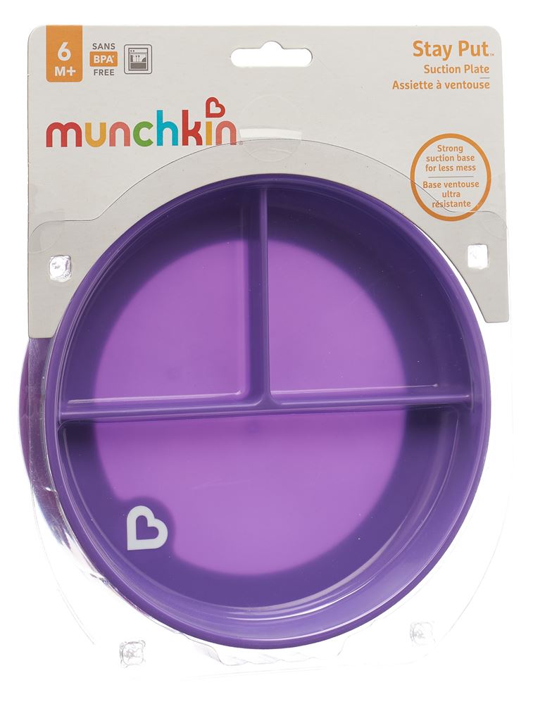 munchkin-teller-mit-saugnaepfen-stay-put-main-002BJZ-162840 MUNCHKIN Teller mit Saugnäpfen Stay Put 1 Stk | Coop Vitality Apotheke Heute Kaufen