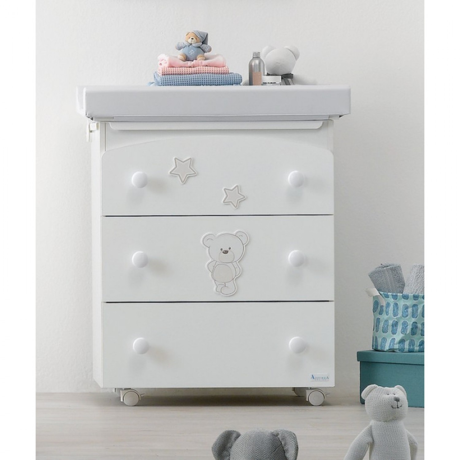 Azzurra Design White Contact Art Kommode Saisonangebot