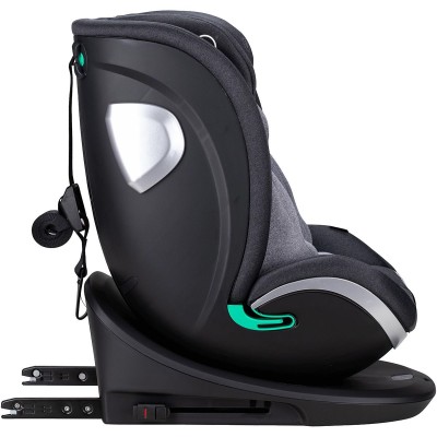 3830075049638_2-47477 Ausverkauf Seggiolino Auto FreeON Opal i-Size Girevole a 360° Isofix da 40-150 cm Grigio