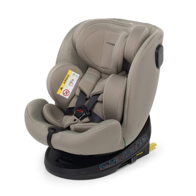 Seggiolino Auto Foppapedretti Circle i-Size da 40-150 cm Sand Girevole 360° + Dispositivo Antiabbandono OMAGGIO Gleich Bestellen