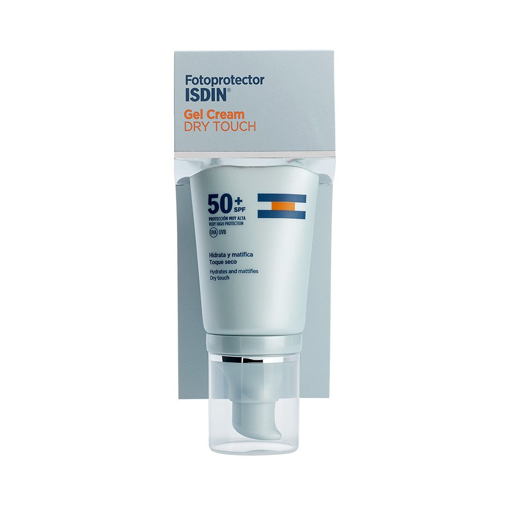 Zertifiziert ISDIN Sonnenschutz-Gelcreme Dry Touch SPF 50+ 50ml