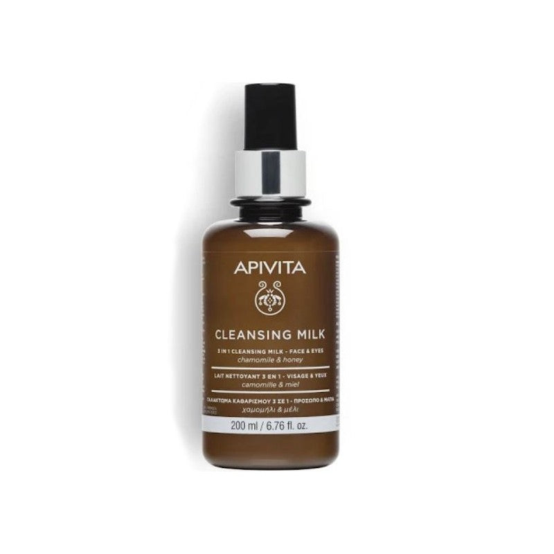 Ab Werk APIVITA Reinigungsmilch 3 in 1 Gesicht und Augen 200ml