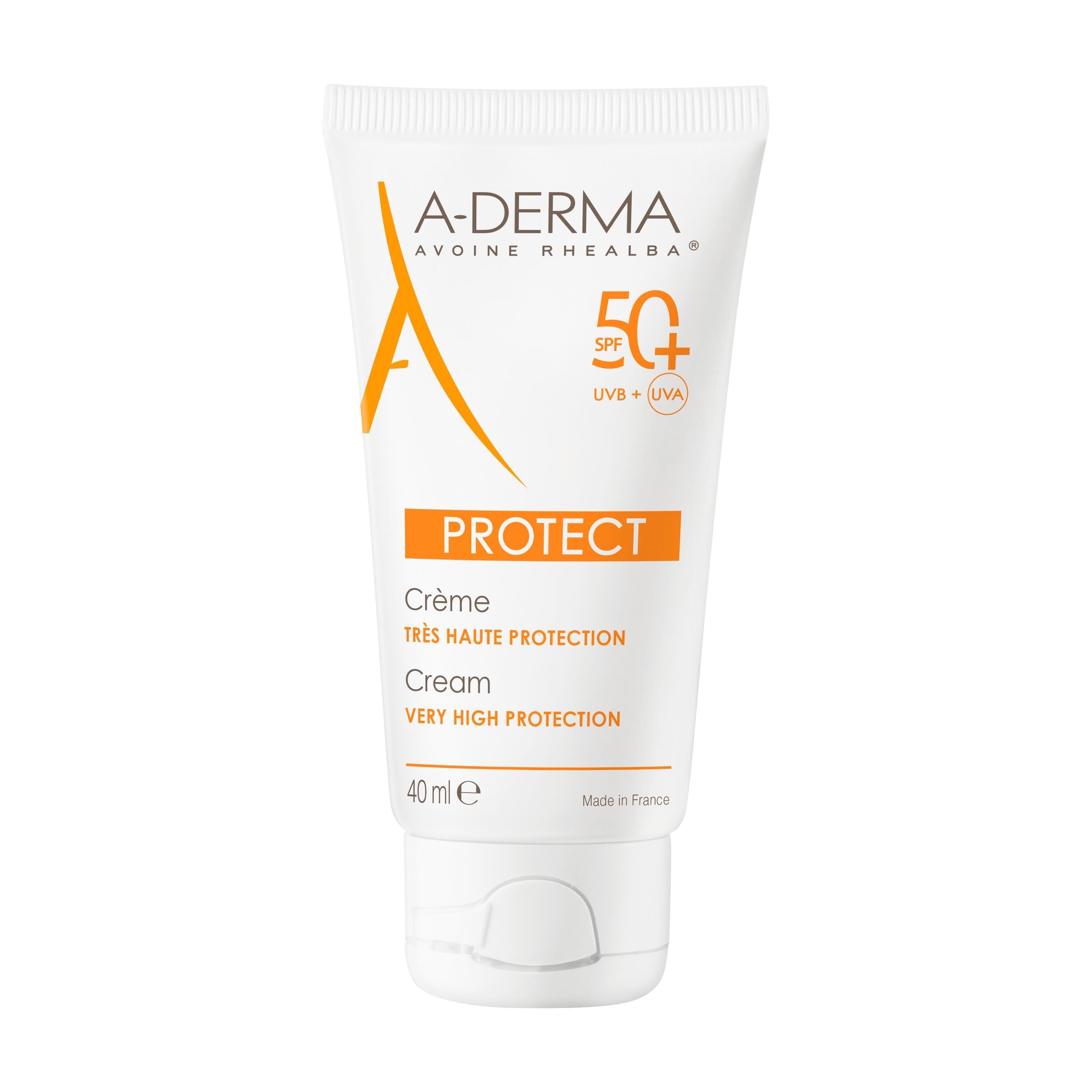 A-Derma Protect Lichtschutzcreme LSF 50+ 40 ml Highlight