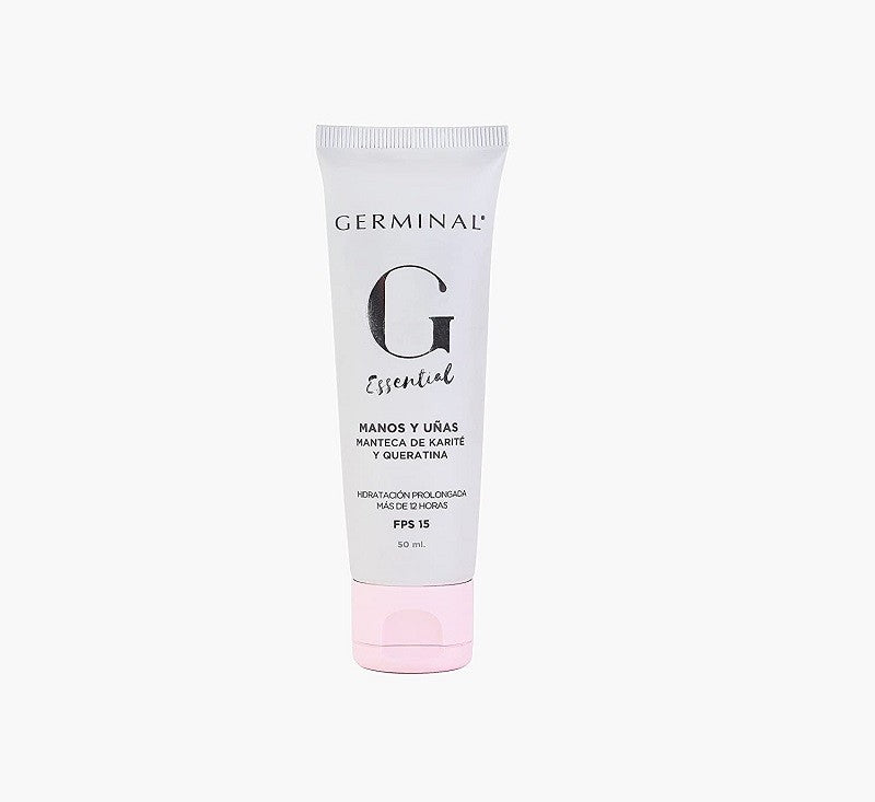 Zertifiziert GERMINAL Essential Hand- und Nagelcreme SPF15 (50ml)