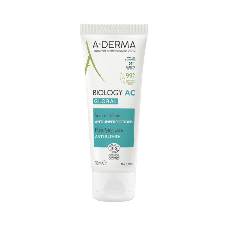 A-Derma Biology AC Global Anti-Imperfection Mattierende Pflege 40 ml Kostenloser Versand