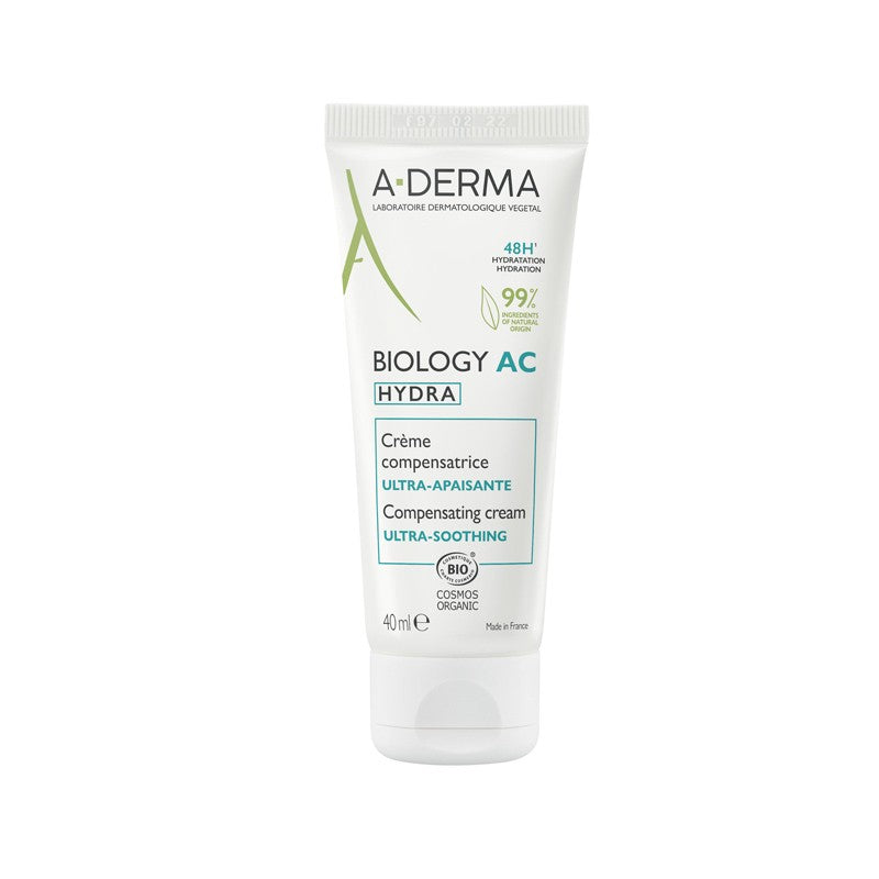 A-Derma Biology AC Hydra Ausgleichende Feuchtigkeitscreme 40ml Neu Im Sortiment