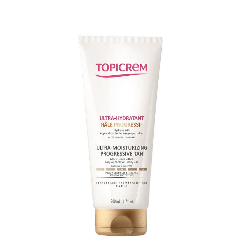 Ab Werk Topicrem Ultra Feuchtigkeitsspendende progressive Körperbräunung 200ml