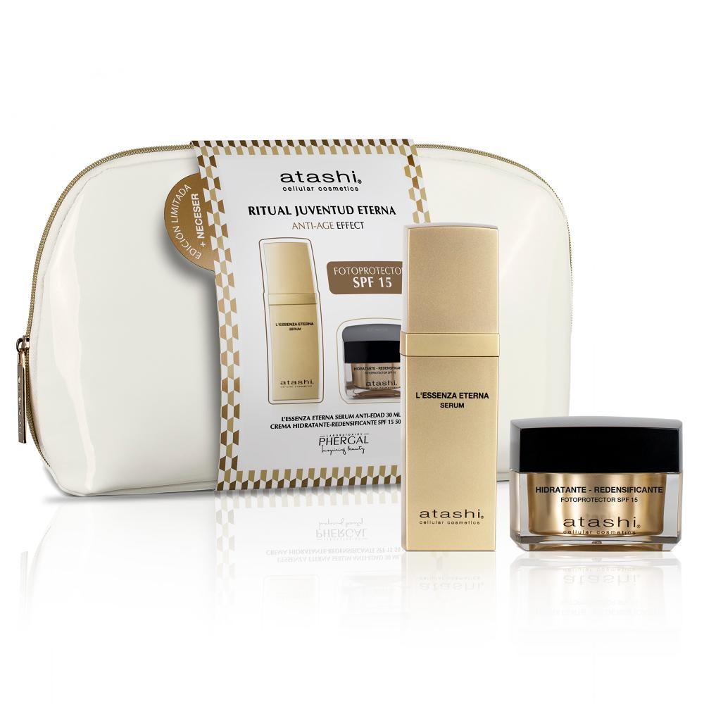 80983-174726 Zertifiziert Atashi Neceser Ritual Juventud Eterna Serum Antiedad Crema Hidratante Redensificante