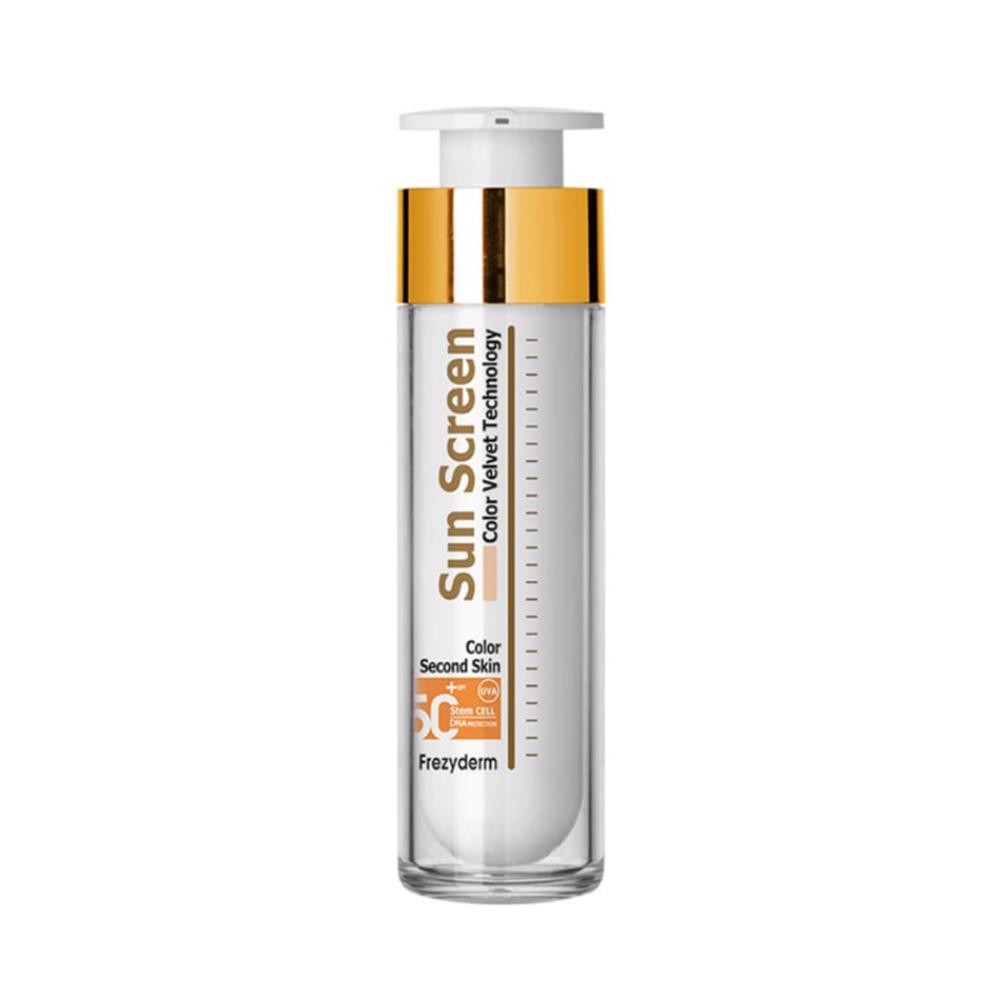 86457-160187 Weltweiter Versand Frezyderm SunSecret Gesichtsfarbe SPF50+ 50ML