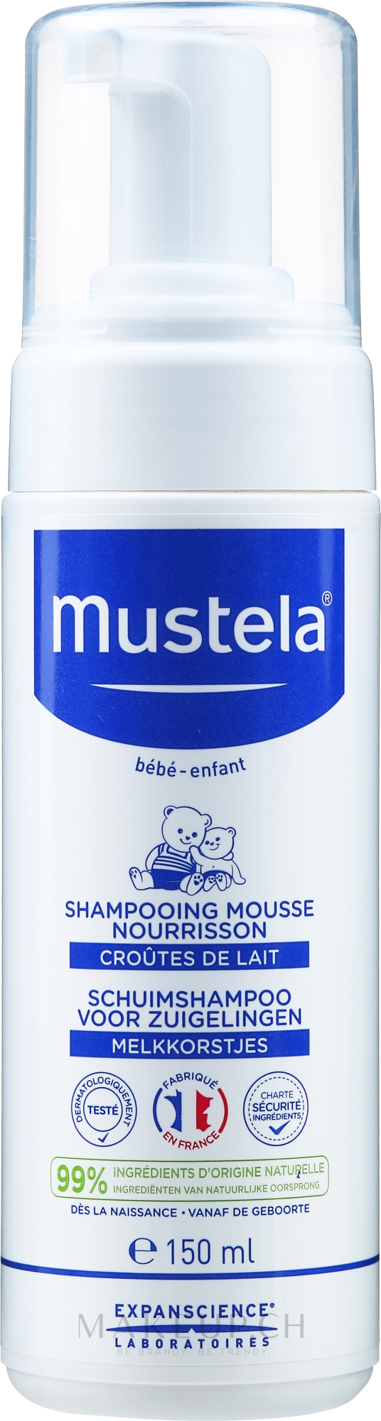 cgdupo78qxx9-139623 Neu Im Sortiment Schäumendes Shampoo für Neugeborene Mustela Bebe Foam Shampoo for Newborns