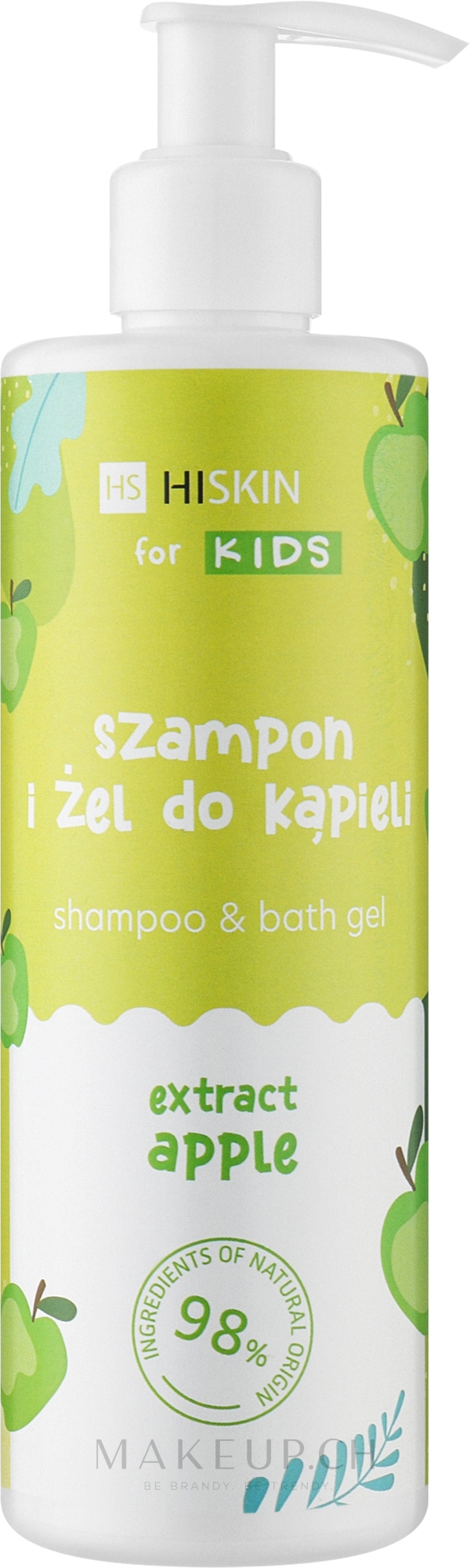 seyoy2vinecr-142044 2in1 Baby-Duschgel-Shampoo mit Apfel und Moringa HiSkin Kids Meistverkauft
