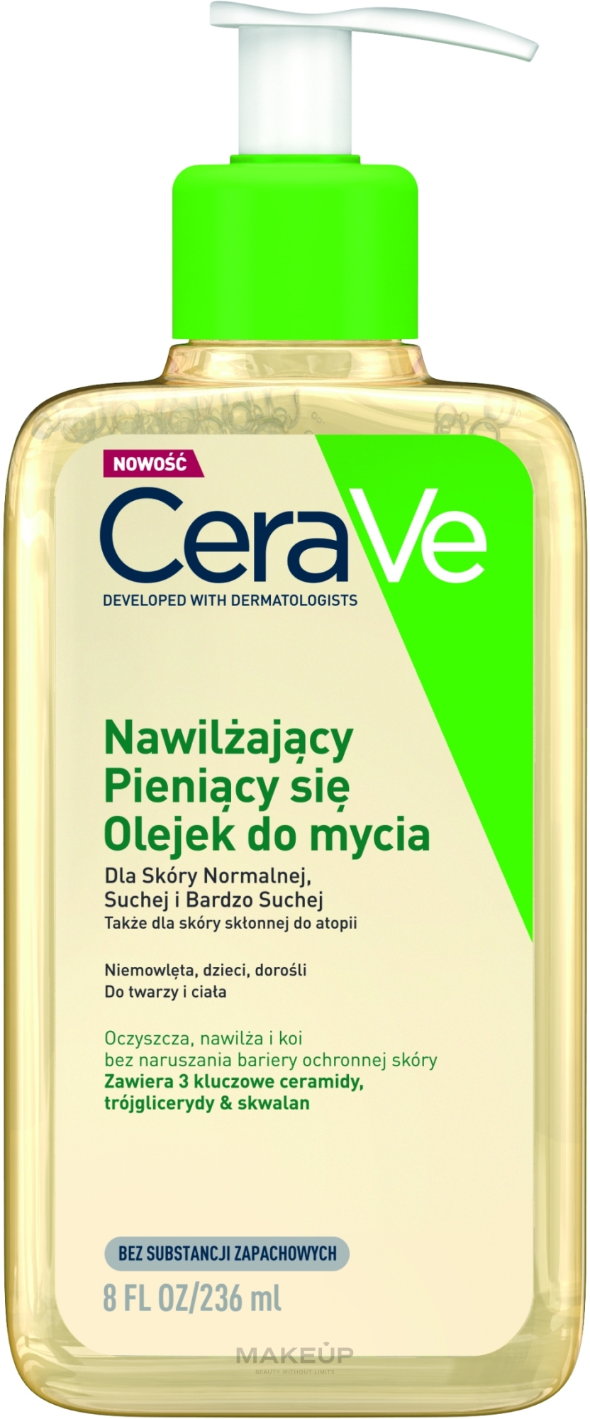 thk8g0hkkyp7-139601 Gesichtsreinigungsöl für normale und trockene Haut Cerave Hydrating Foaming Oil Cleanser Top-Qualität