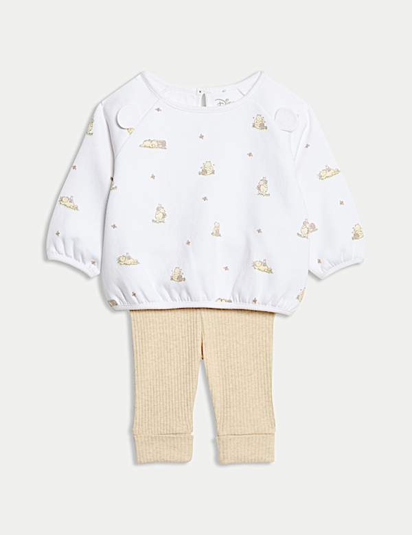 SD_04_T92_6245C_Z4_X_EC_90-49158 2-teiliges Outfit mit hohem Baumwollanteil und Winnie the Pooh™-Motiv (3,2 kg–12 M.) Exklusiv