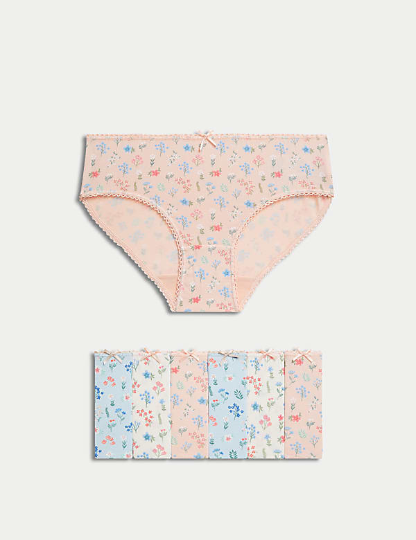 SD_04_T71_1978D_ZZ_X_EC_0-55420 7er-Pack Baumwoll-Unterhosen mit Stretch und Blumenmuster (2–12Jahre) Jetzt Bestellen