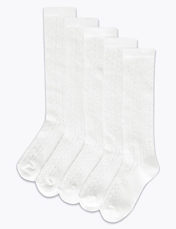 SD_04_T71_8038R_Z0_X_EC_0-54521 5er-Pack Kniestrümpfe mit Lochmuster Handgefertigt