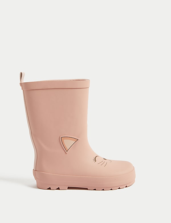 SD_04_T72_6954W_QA_X_EC_0-55553 Aktuell Gummistiefel mit Katzen für Kinder (20,5–34,5)