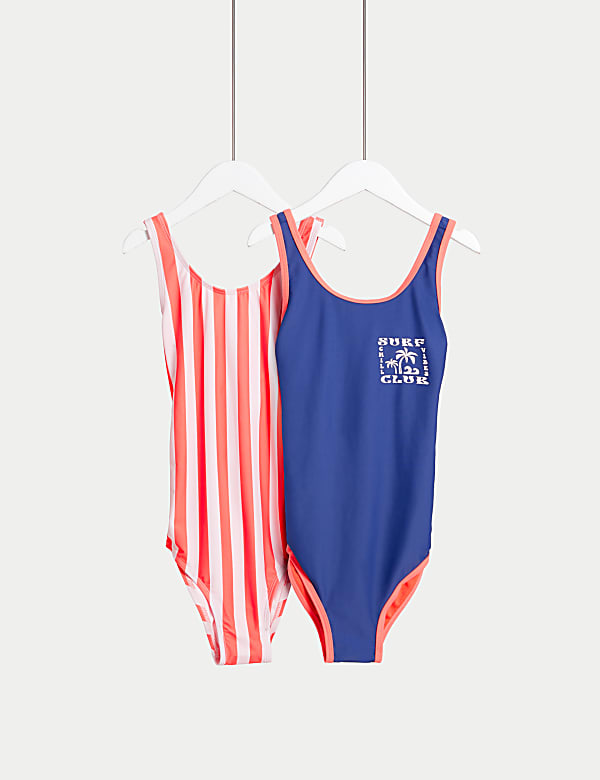 SD_04_T74_9547U_C8_X_EC_0-51995 2er-Pack Surf Club Badeanzüge (6–16 J.) Knallerangebot
