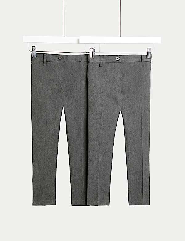 SD_04_T76_1465_T0_X_EC_0-52933 2er-Pack Schulhosen mit engem Bein für Mädchen (2–18 Jahre) Ab Werk