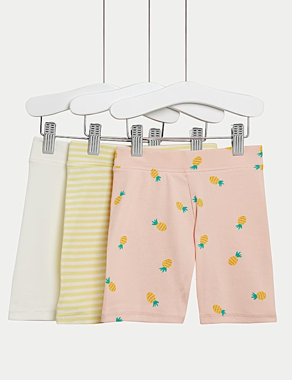 SD_04_T77_4224B_ZZ_X_EC_0-52967 3er-Pack Radlerhosen mit hohem Baumwollanteil und Rippenmuster (2–8J.) Original