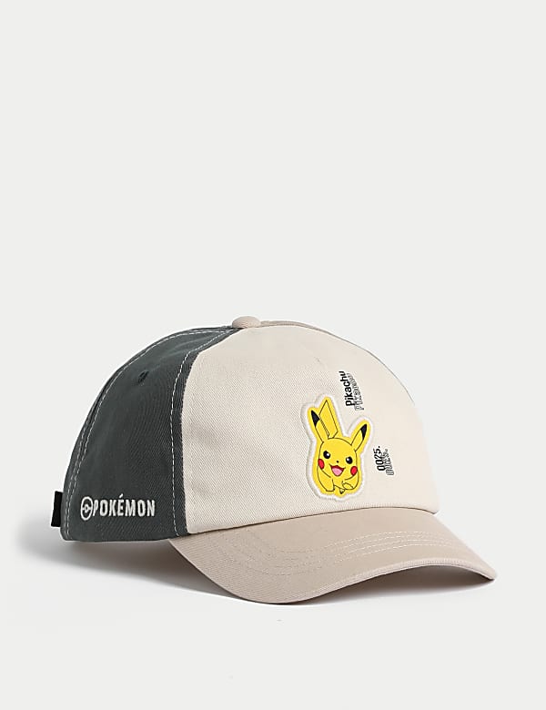 SD_04_T72_4048Z_SS_X_EC_0-52616 Versand Am Gleichen Tag Baseballmütze aus reiner Baumwolle für Kinder mit Pokémon™-Motiv (6–13 Jahre)