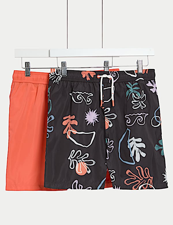2er-Pack Badeshorts (6–16 J.) Weltweiter Versand