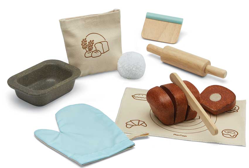 plantoys-brotbackset-zubehoer-61963 Aktuell PlanToys Brot Backset