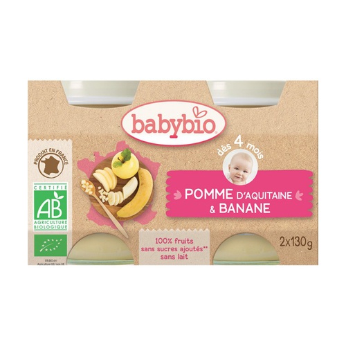 107d1ab984fbe256338644a37e06d41b-138939 Kleine Bio-Apfel- / Bananentöpfe - ab 4 Monaten Geld-Zurück-Garantie