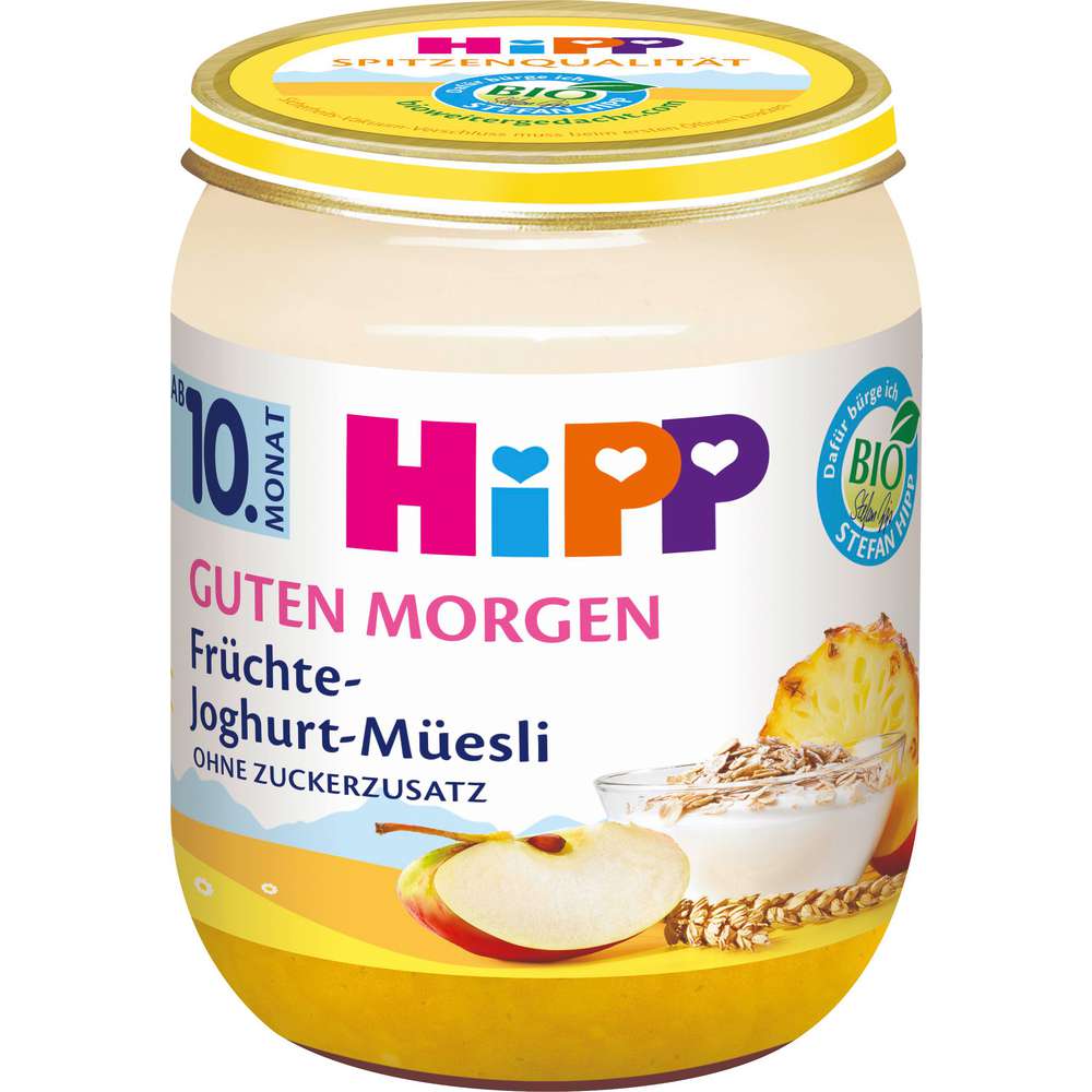 Babynahrung Guten Morgen, Früchte/Joghurt Solange Der Vorrat Reicht