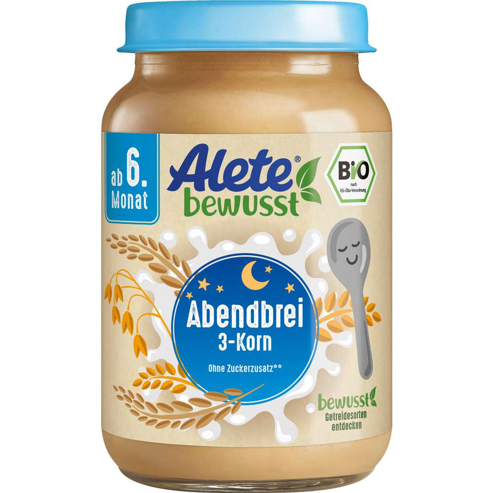 Begrenztes Angebot Abendbrei, 3-Korn