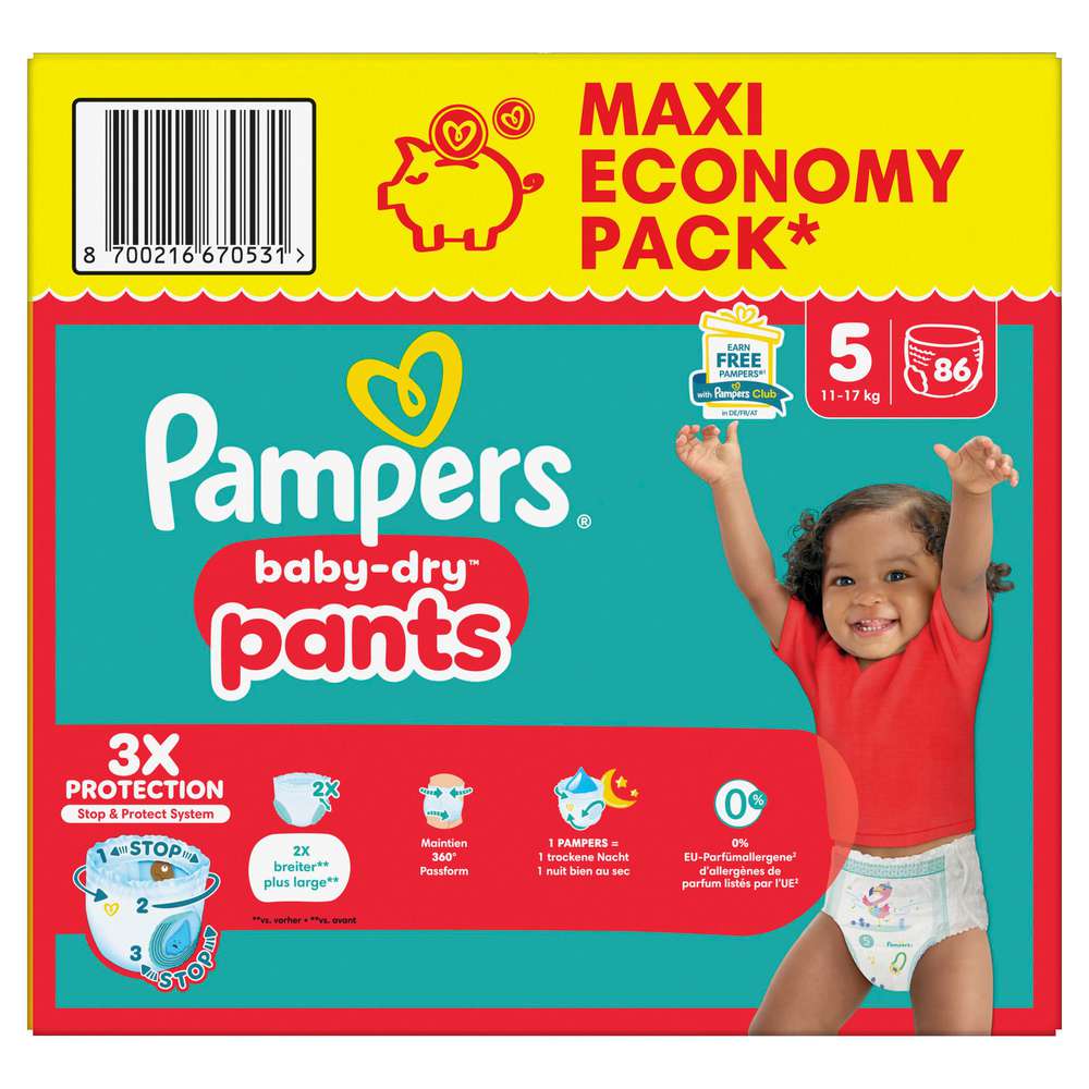 Baby Pants Baby Dry Gr.5 Junior 11-17 kg Saisonangebot