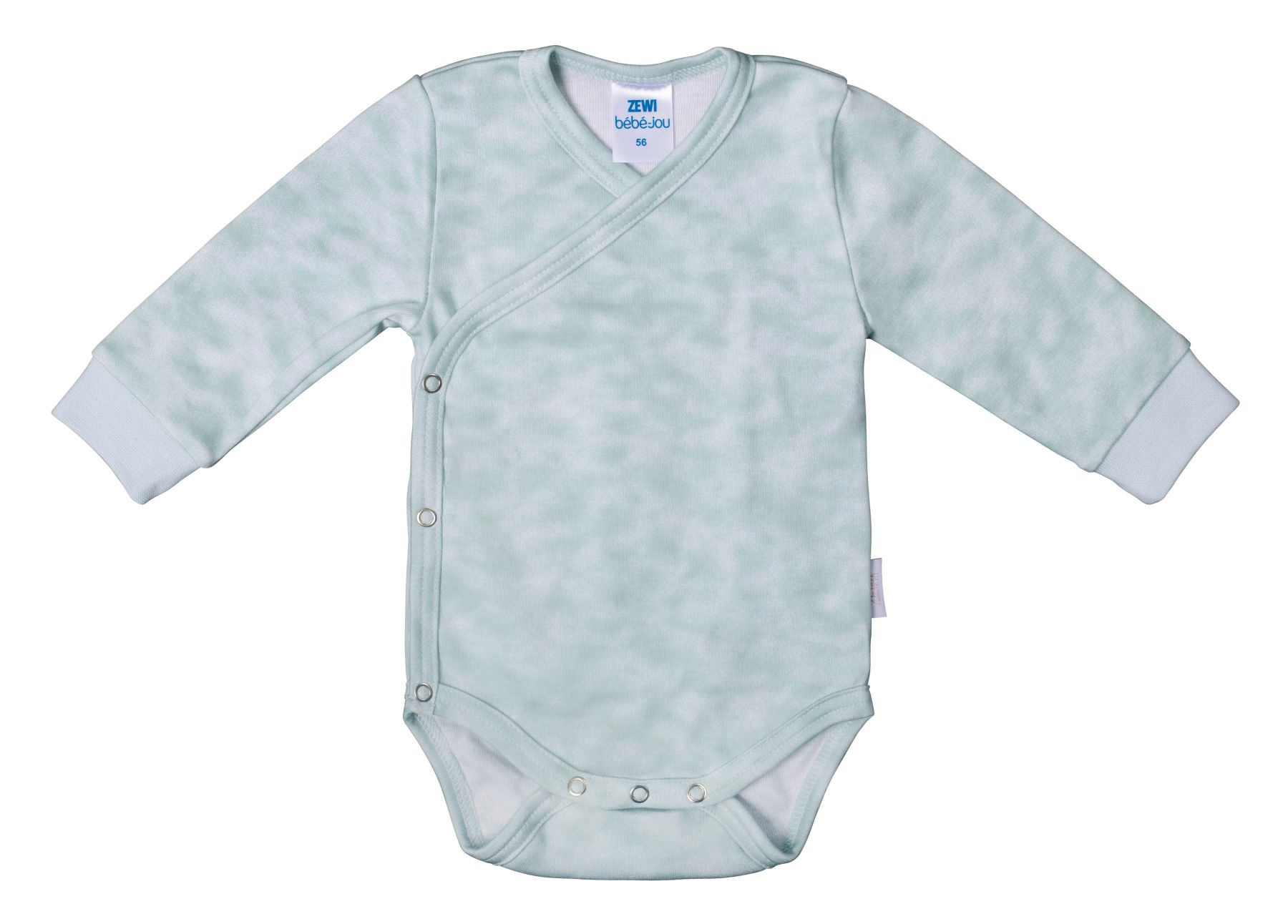 9931-5923-jpg-61342 ZEWI bébé-jou Wickelbody langarm green Clouds Begrenztes Angebot