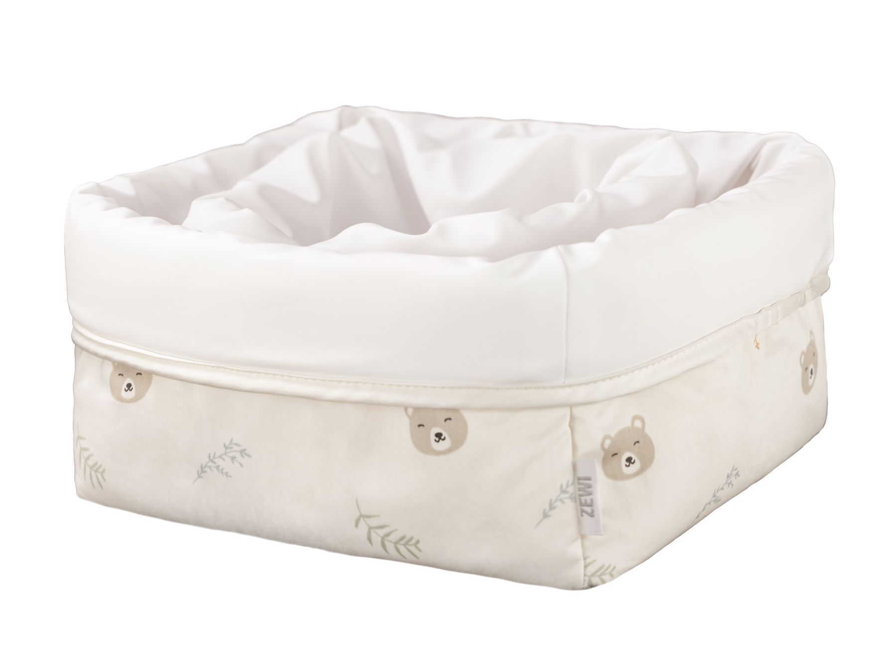 23717-8624-jpg-63025 ZEWI bébé-jou Pflegekörbchen plastifiziert Snoozy Bear Markenware