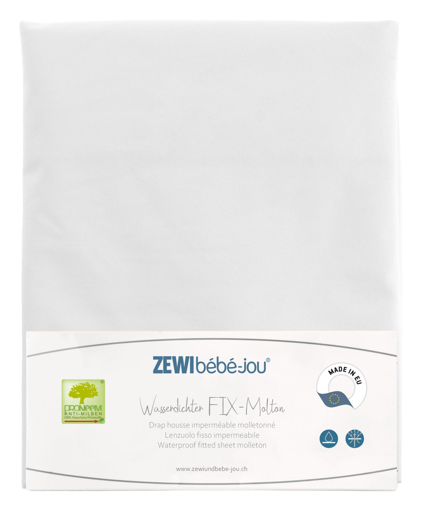 ZEWI bébé-jou Fix Molton 90x200cm Premium