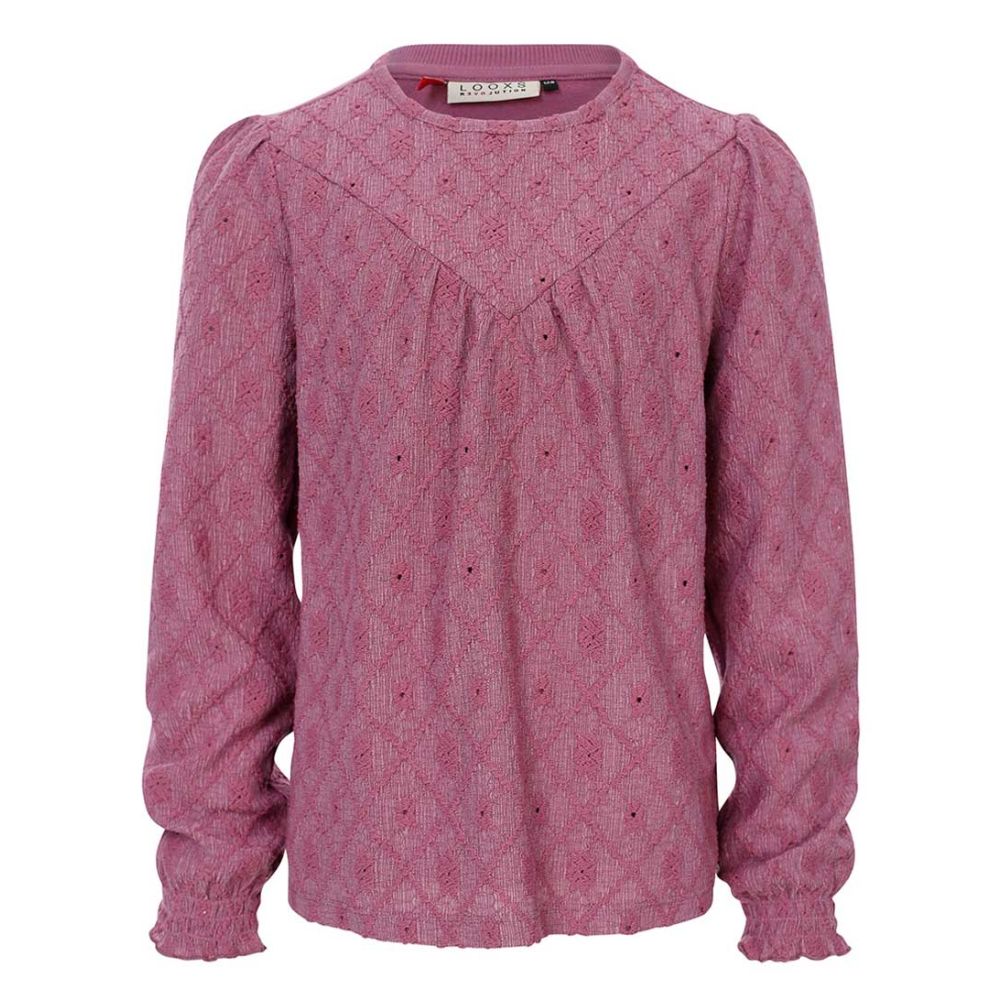 looxs-little-126384-paars_1_2-52694 Wochenendangebot LOOXS Little Little Lace Top Wide Purple Rain