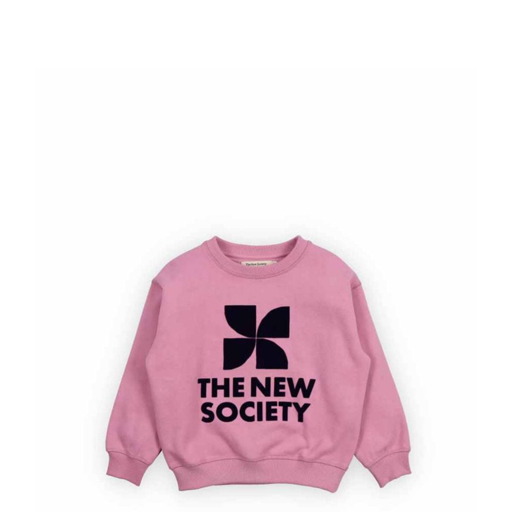 the-new-society-138256-roze_1-47021 Wochenendangebot The New Society TNS Logo Sweatshirt Dream Blush