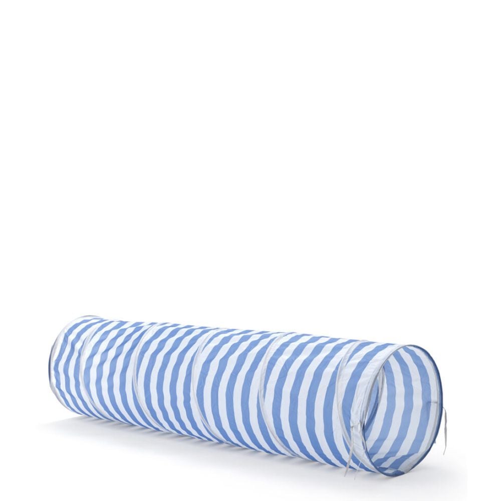 kids-concept-123688-blauw_1-49306 Ab Werk Kids Concept Play Tunnel Stripe Blue