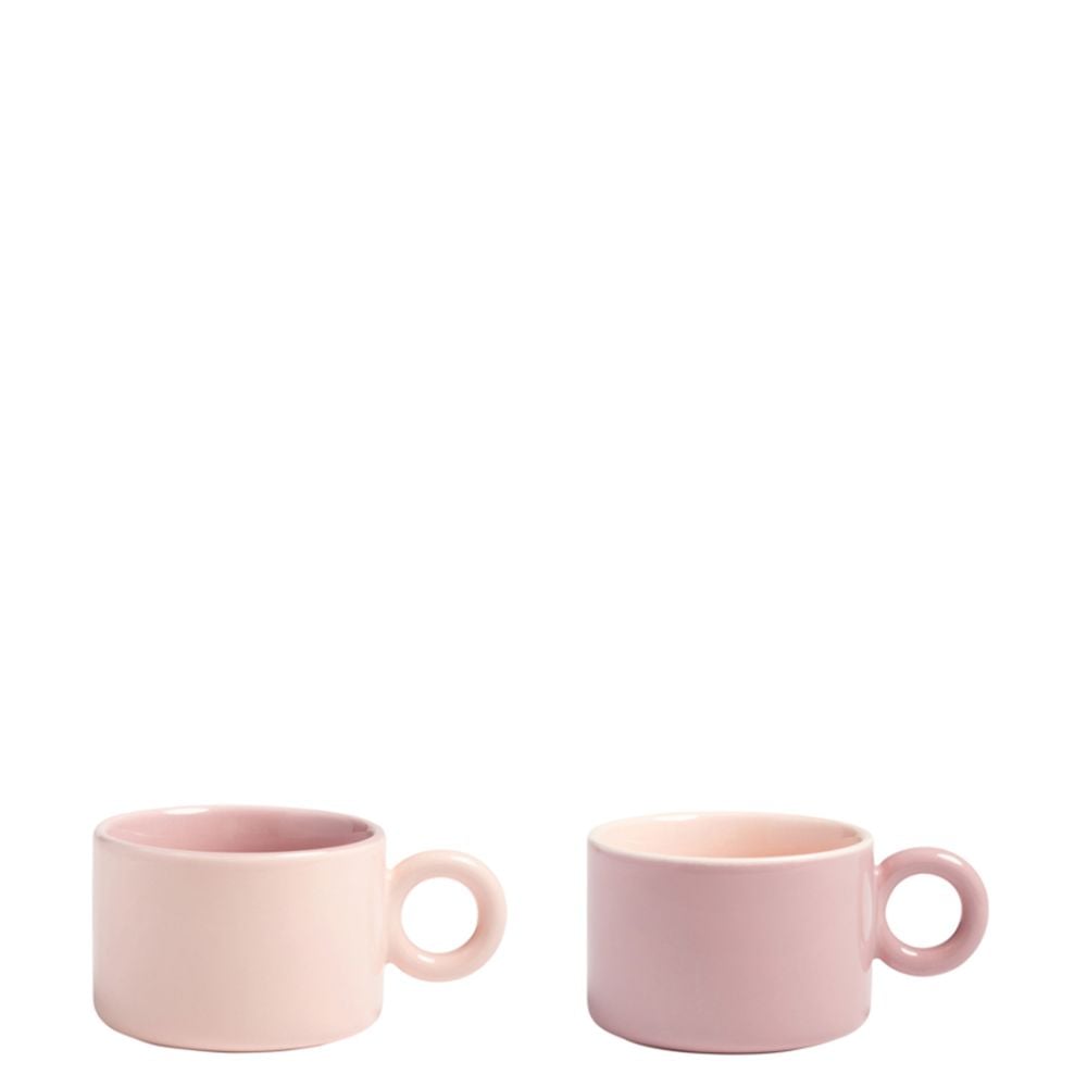 klevering-135975-roze_1-56174 &Klevering Mug Chiquito Pink Set Of 2 Pink Direkt Vom Hersteller